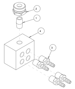 Section 14 Diagram and Parts List for MK-2425KSP 170957 MK Diamond Concrete Saw